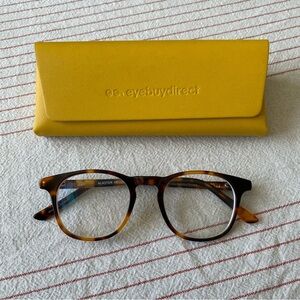 Women’s tortoise glasses prescription frames